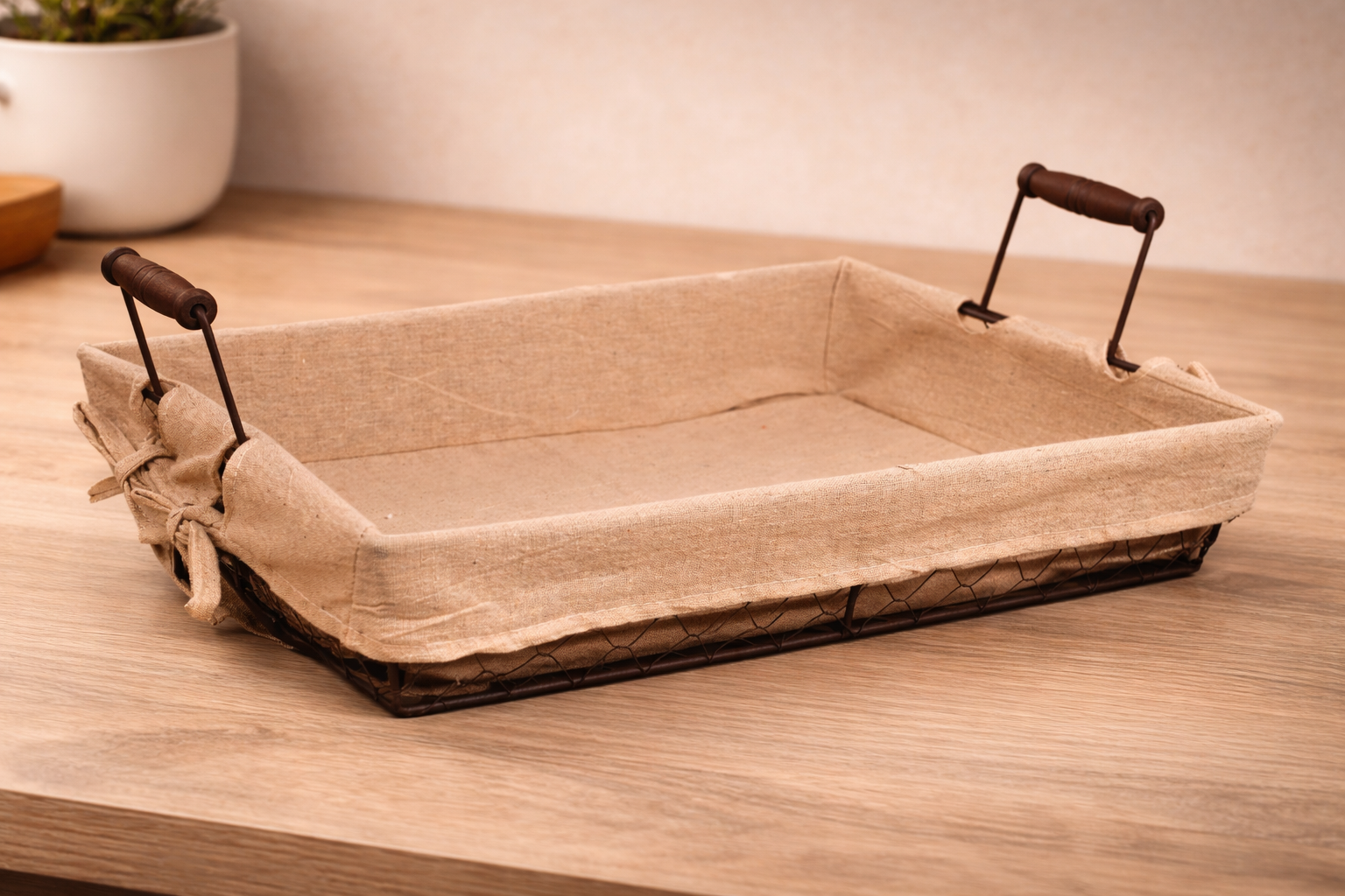 BANDEJA FORJA FORRADA