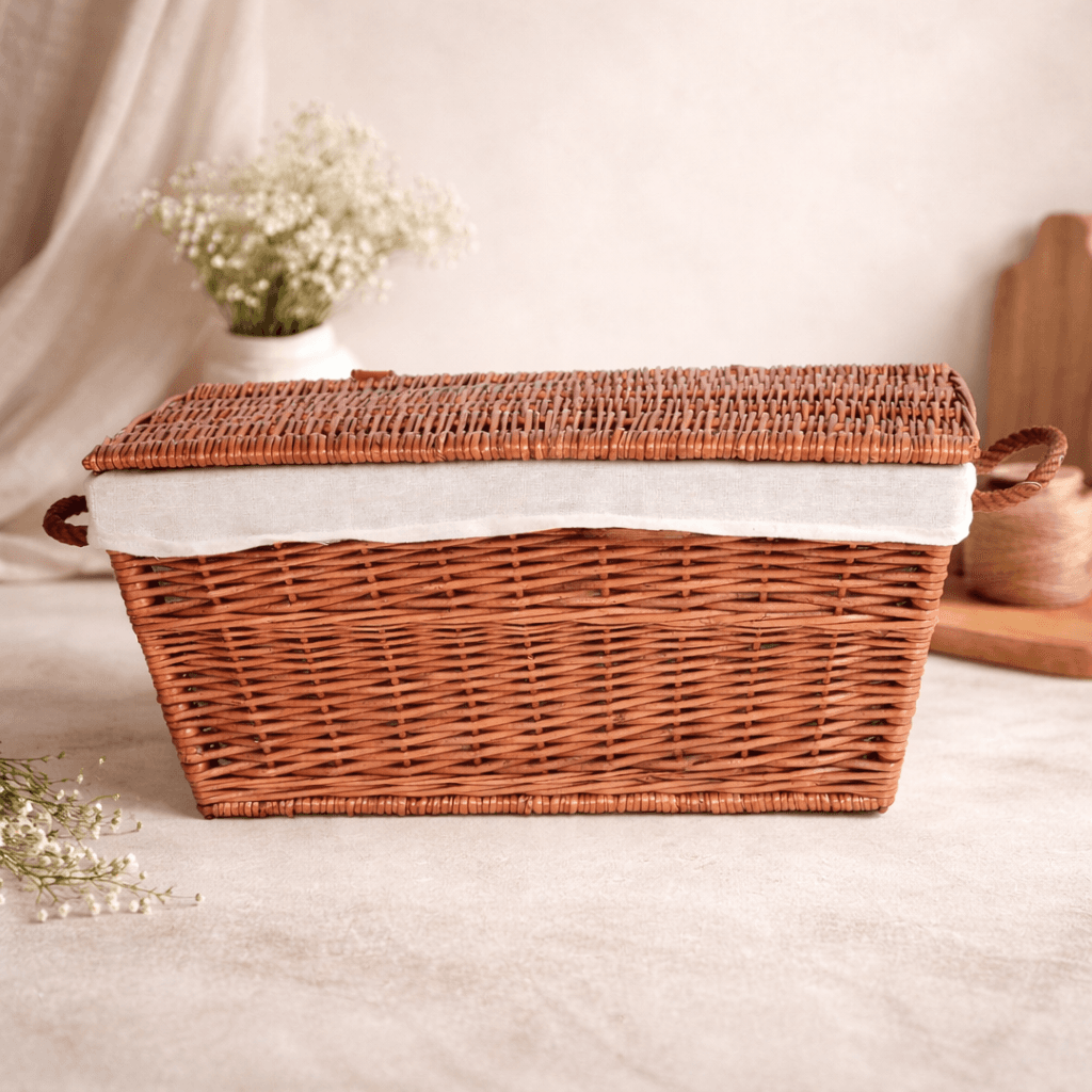 BAÚL MIMBRE BUFF FORRADO