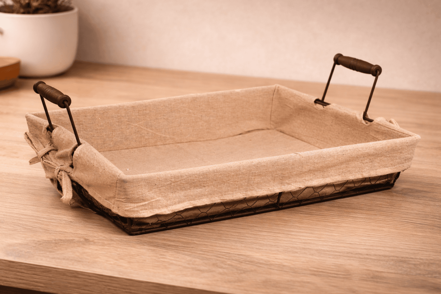 BANDEJA FORJA FORRADA