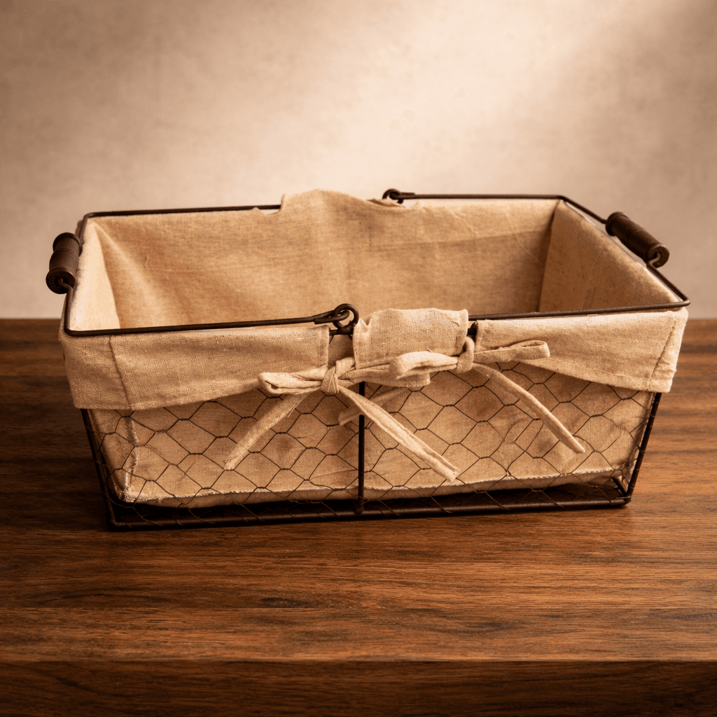 CESTA FORRADA ASA ABATIBLE FORJA